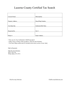 Certified Tax Search